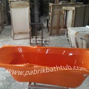 bathtub-warna-orange