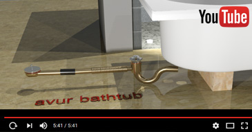 Avur bathtub dan Pemasangannya